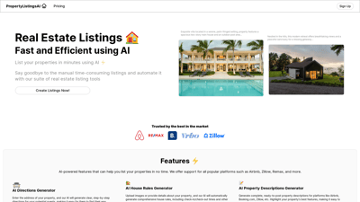 PropertyListingsAI