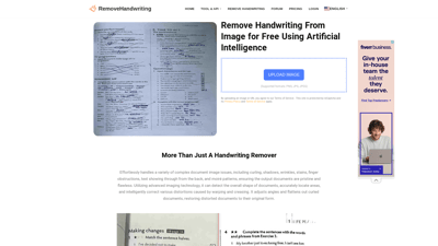 RemoveHandwriting