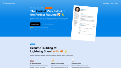 ResumeMaker.Online