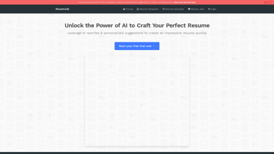Resumonk AI Resume Builder