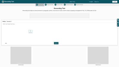 Rewording Tool