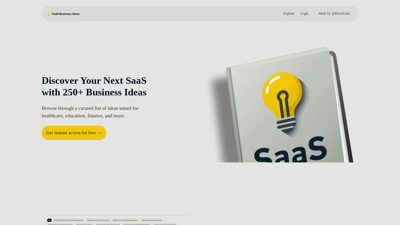 SaaS Business Ideas