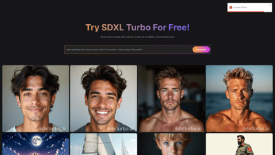 SDXL Turbo