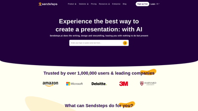 Sendsteps