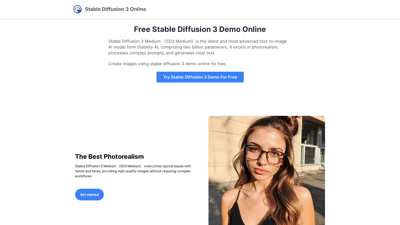 Stable Diffusion 3 Online