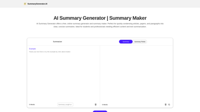 Summary Generator