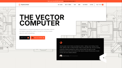 Superlinked - The Vector Computer