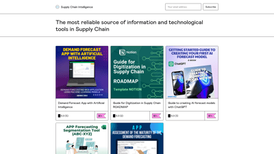 Supply Chain Intelligence