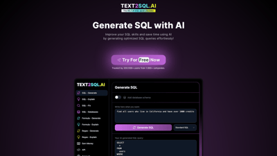 TEXT2SQL.AI
