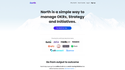 The brand name of the site is "The North."