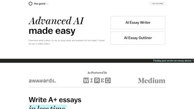 The Good AI