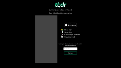 TL;DR AI