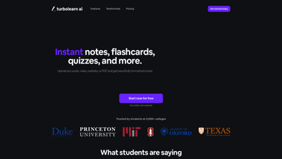 TurboLearn AI