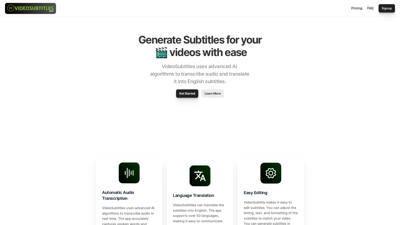 VideoSubtitles