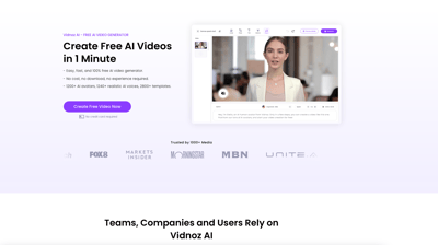 Vidnoz AI Tools