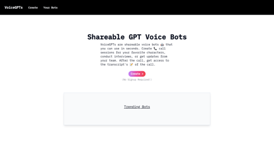 VoiceGPTs