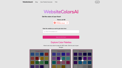 WebsiteColorsAI