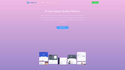 Yimeta AI - AI Tools Website Builder Platform