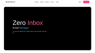 Zero Inbox AI